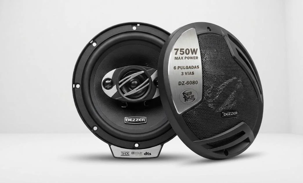 PARLANTE PARA AUTO 750W MOD DZ-6080