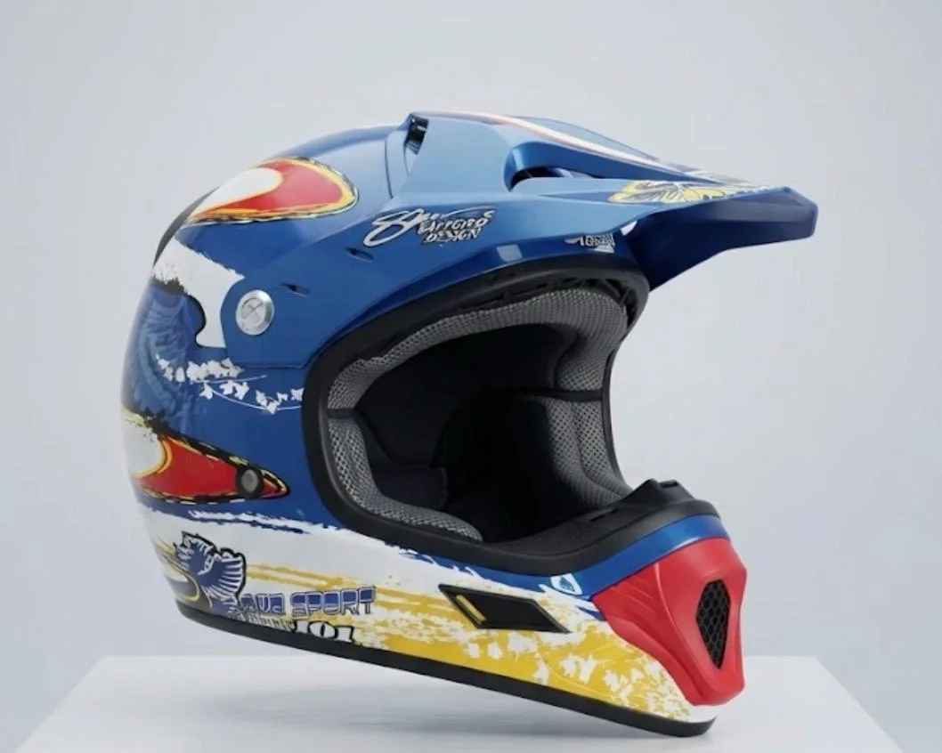 2DA SELECCION SIN CAMBIO CASCO AXO GRAFICA AZUL