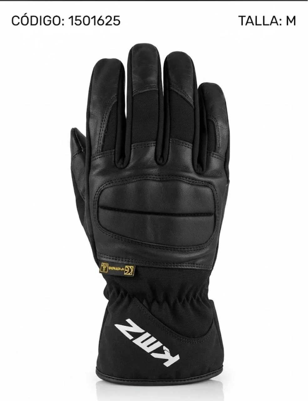 GUANTE KMZ LARGOS MOD OMAN II NEGRO T/M