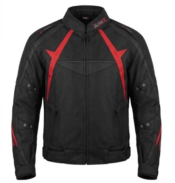 2DA SELECCION CHAQUETA AREX AIR VENT XL NEGRO ROJO