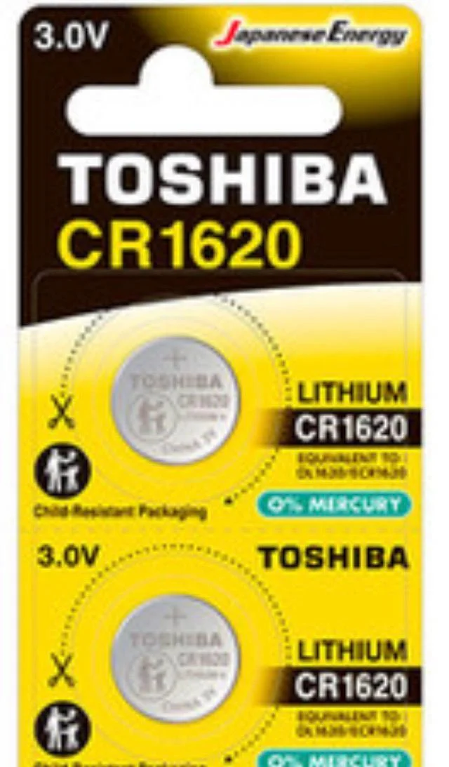 ELEK PILA CR1620 TOSHIBA X5 UNIDADES