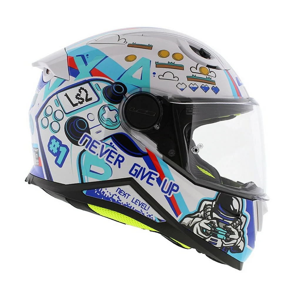 CASCO LS2 FF812 KIDS NEXT LEVEL BLANCO
