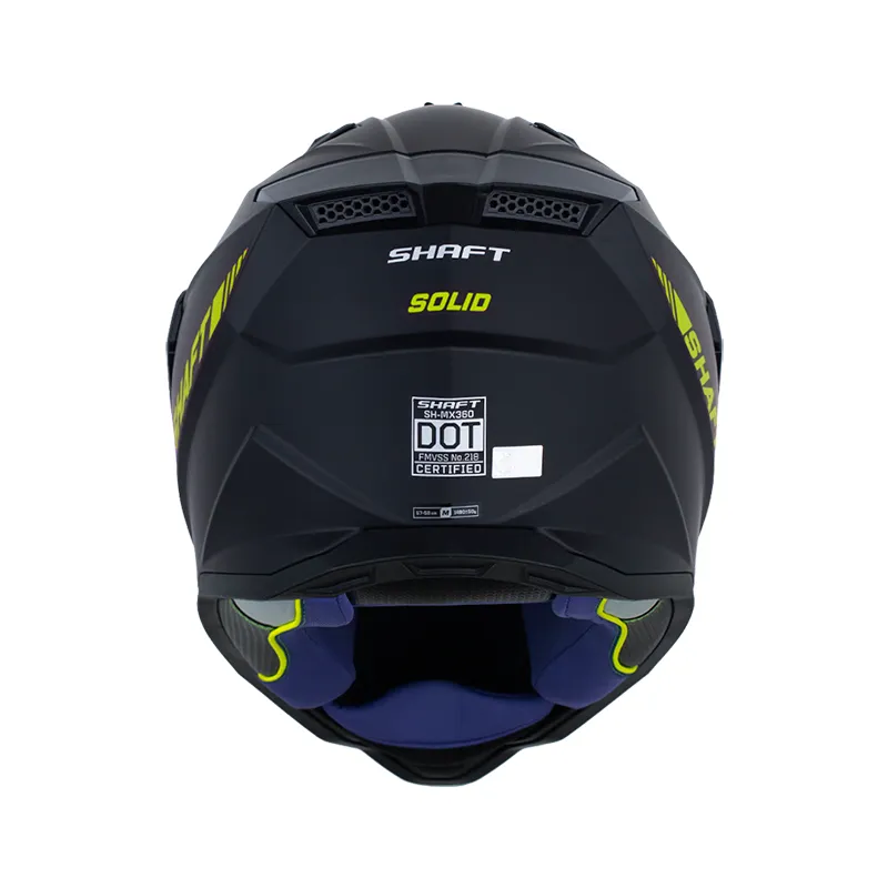 CASCO SHAFT MX-360 SOLID N.M AM.N AZ MULTIPROPÓSITO
