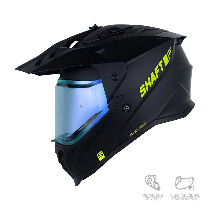 CASCO SHAFT MX-360 SOLID N.M AM.N AZ MULTIPROPÓSITO
