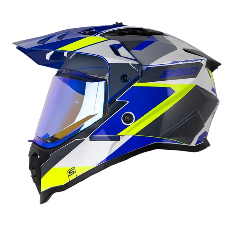 CASCO SHAFT MX-360 MISHO BL.PR.B AZ MULTIPROPÓSITO