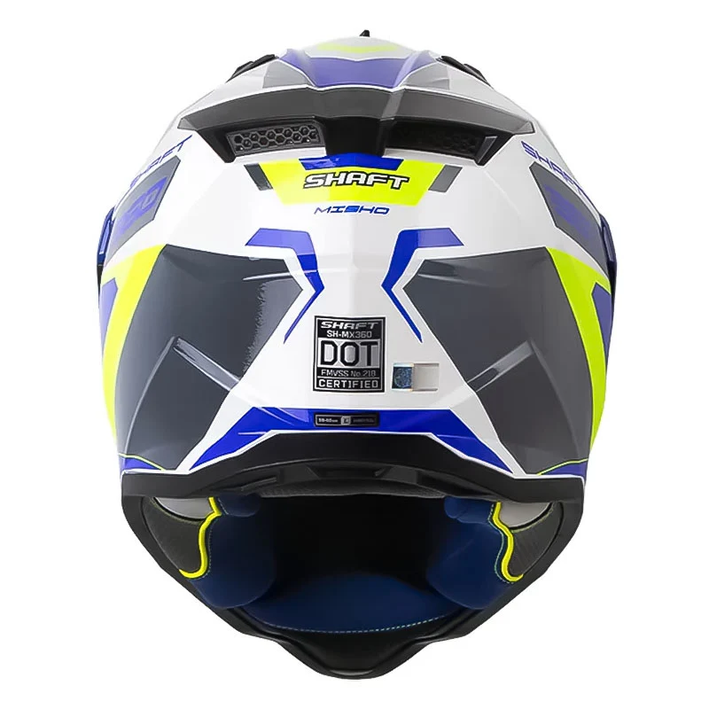 CASCO SHAFT MX-360 MISHO BL.PR.B AZ MULTIPROPÓSITO