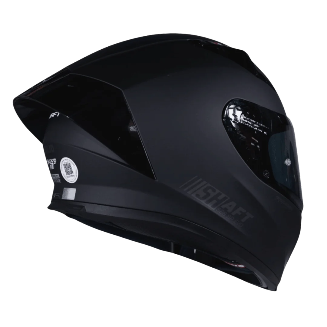CASCO SHAFT 526SP EVO SOLID NEGRO MATE VISOR NEGRO