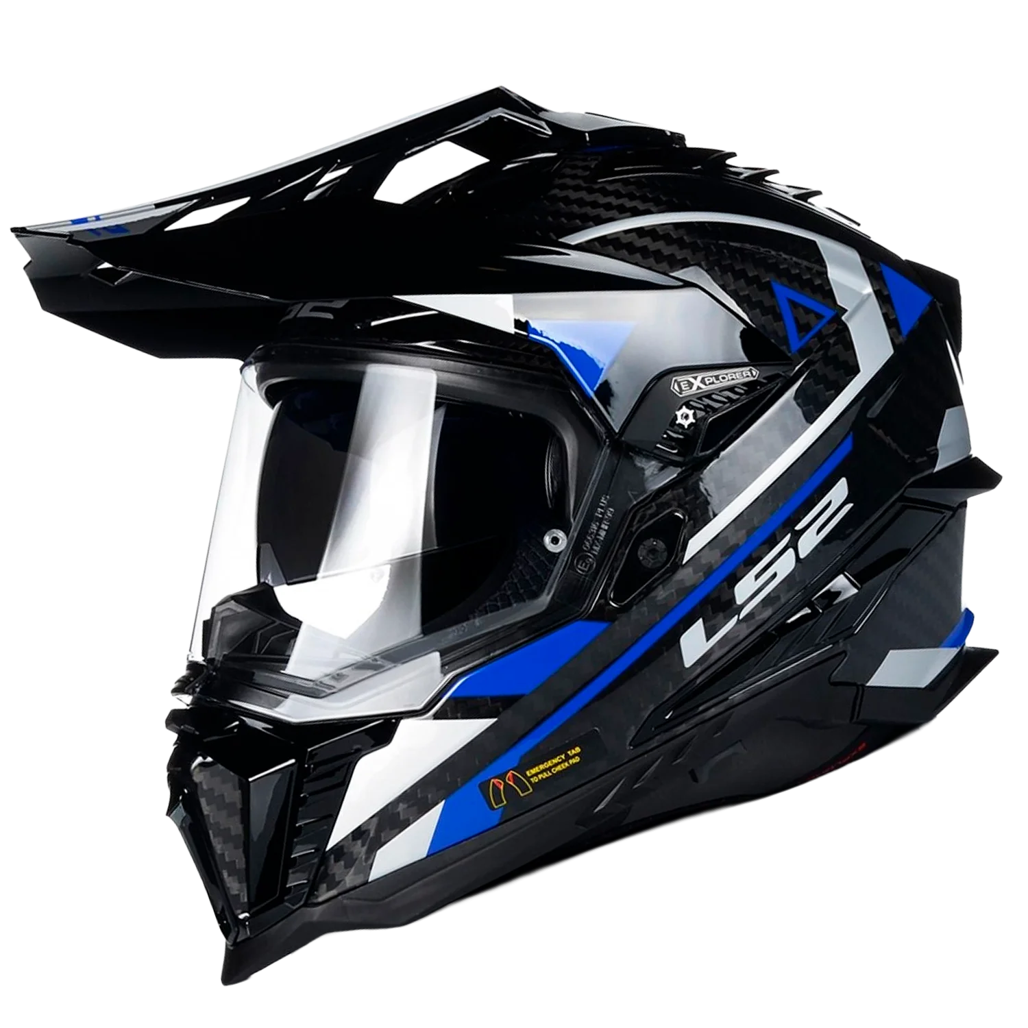CASCO LS2 MX701 EXPLORER C ADVENTURE AZUL