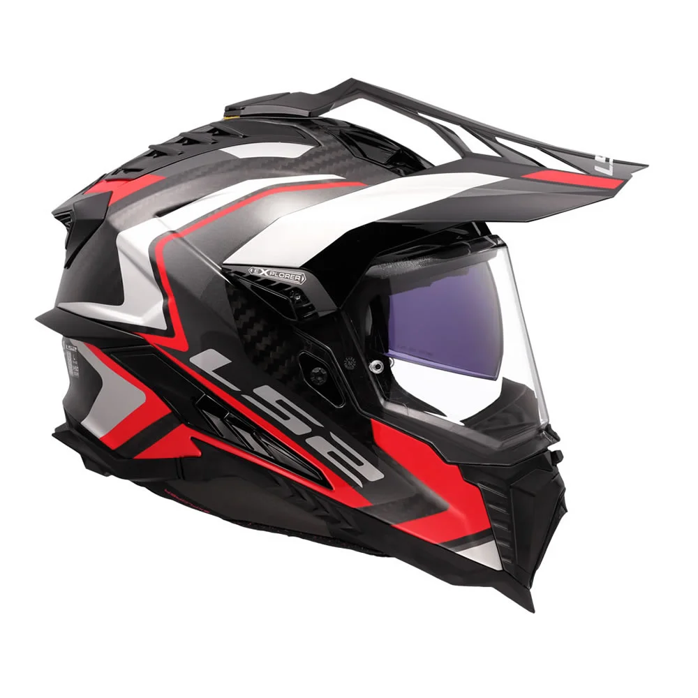 CASCO LS2 MX701 EXPLORER C FRONTIER II ROJO MATE