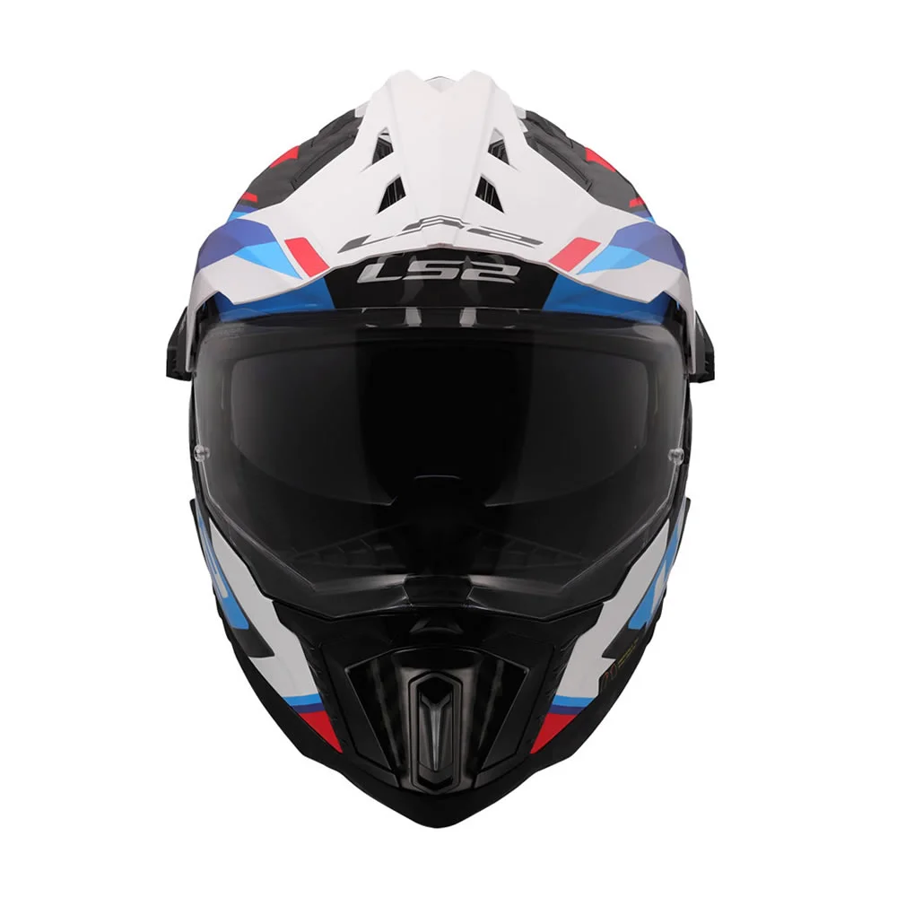 CASCO LS2 MX701 EXPLORER C FRONTIER II BLANCO AZUL