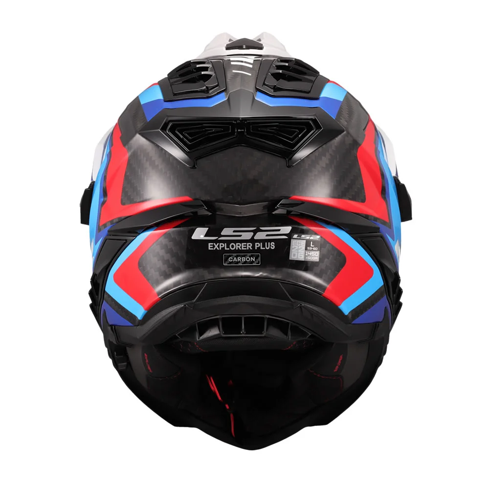 CASCO LS2 MX701 EXPLORER C FRONTIER II BLANCO AZUL