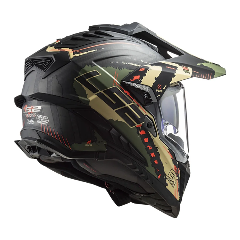 CASCO LS2 MX701 EXPLORER C EXTEND VER MILIT MAT