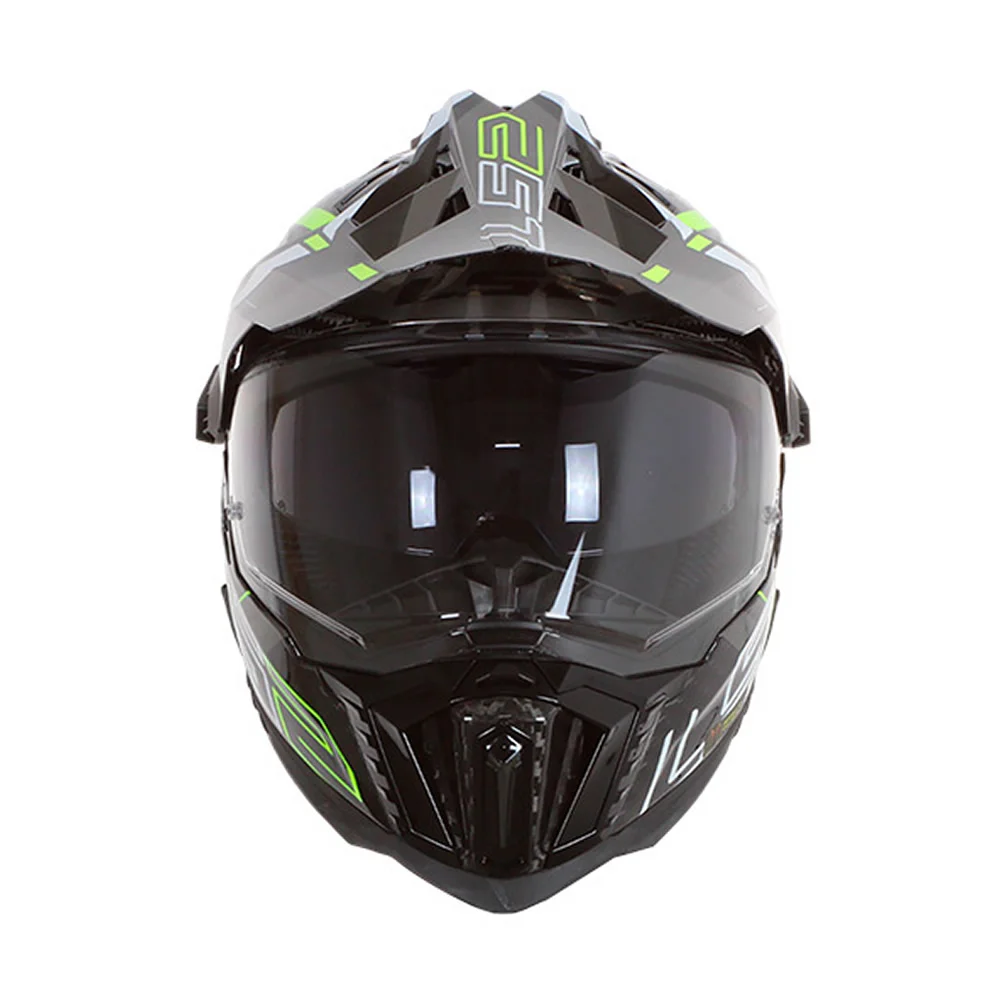 CASCO LS2 MX701 EXPLORER C EDGE NGRO AMAR TIT