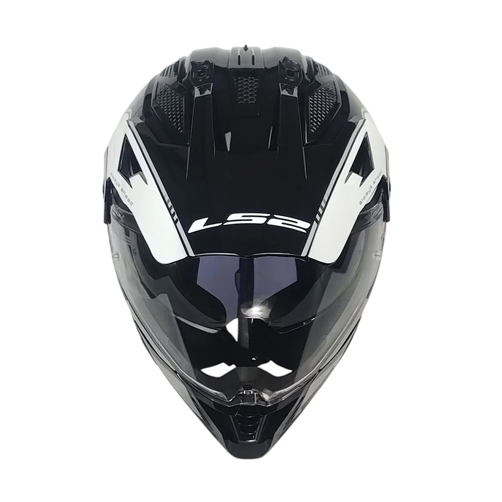 CASCO LS2 MX702 PIONEER II RALLY ROJO BLANCO AZUL