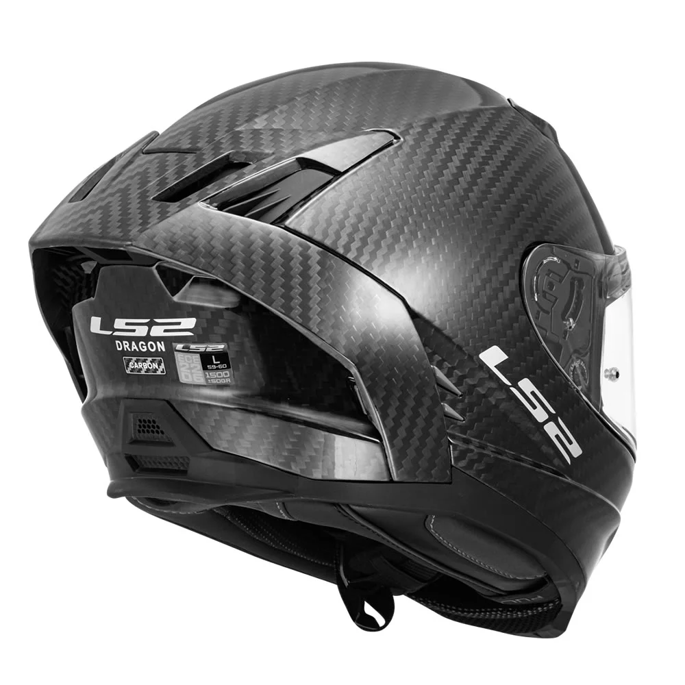 CASCO LS2 FF807 DRAGON C NEGRO MATE