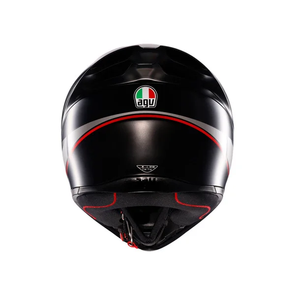 CASCO AGV K1 S LAP NEGRO/GRIS/ROJO