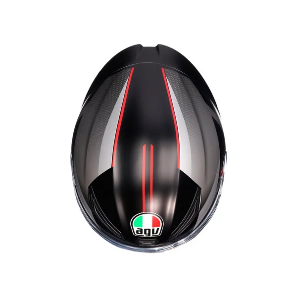 CASCO AGV K1 S LAP NEGRO/GRIS/ROJO