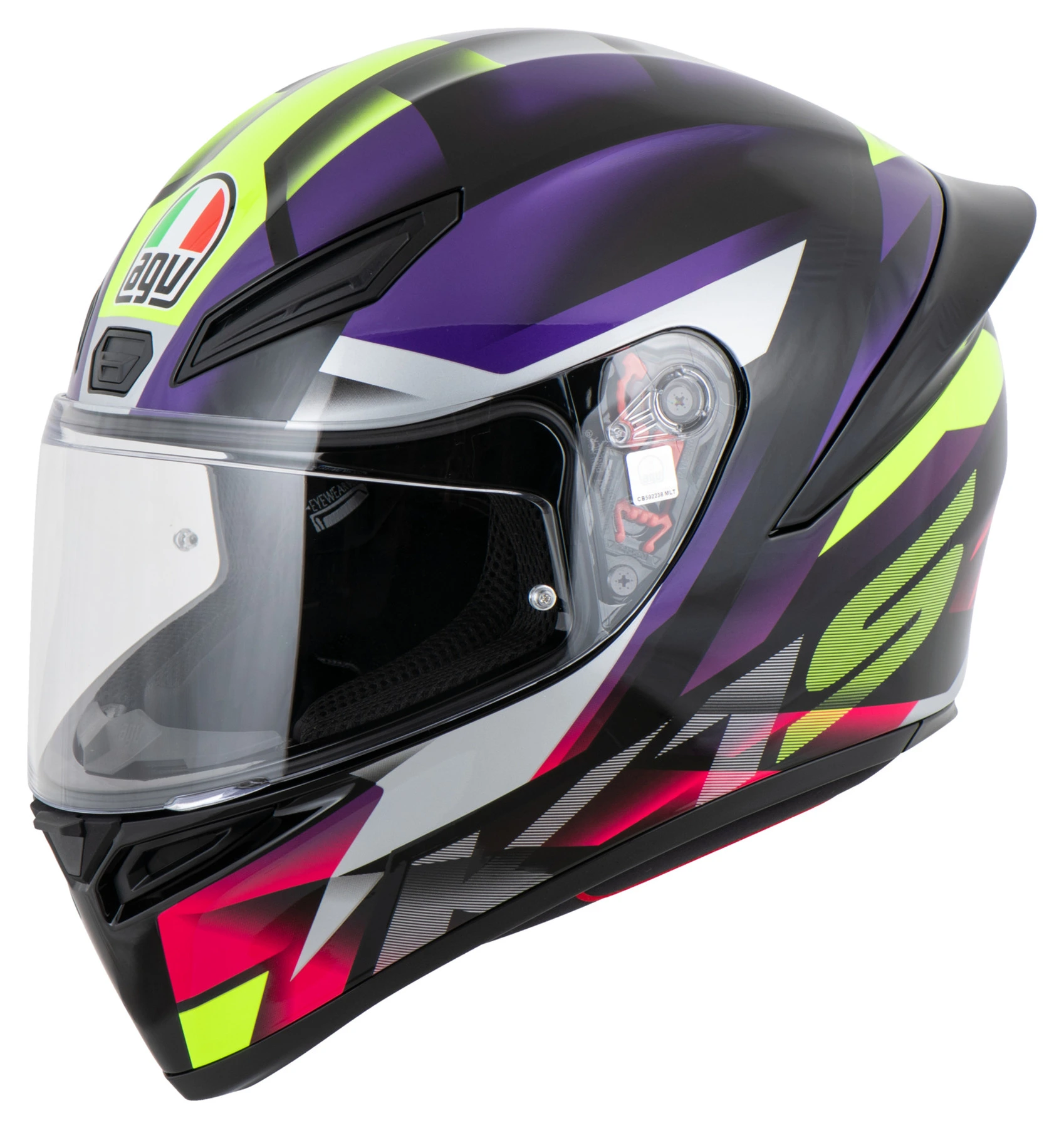 CASCO AGV K1 S (2023) FASTLAP ROSA