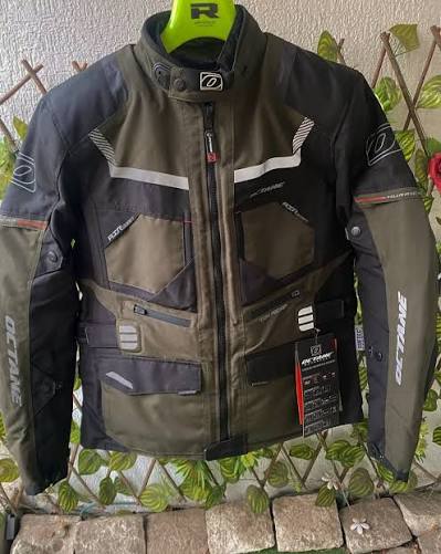 CHAQUETA OCTANE HURRICANE NEGRO VERDE OSCURO