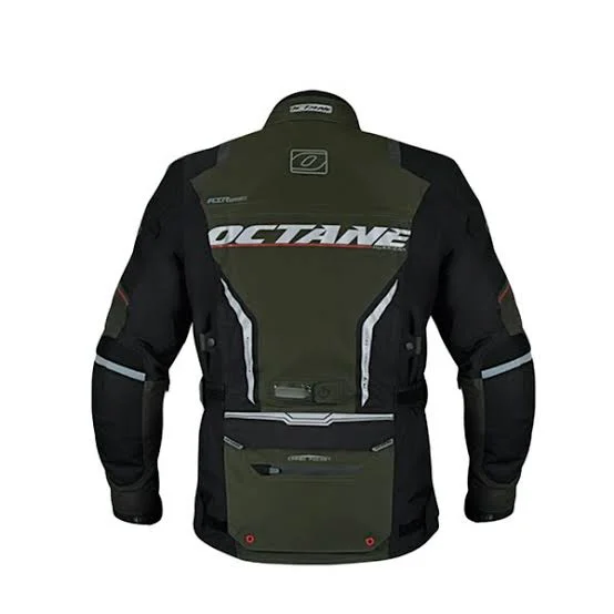 CHAQUETA OCTANE HURRICANE NEGRO VERDE OSCURO