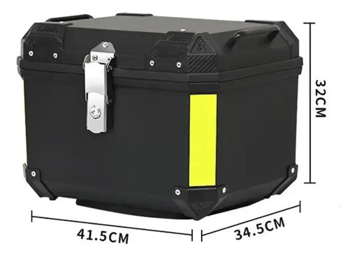 MALETA TOPCASE P/MOTO PVC 45 LITROS