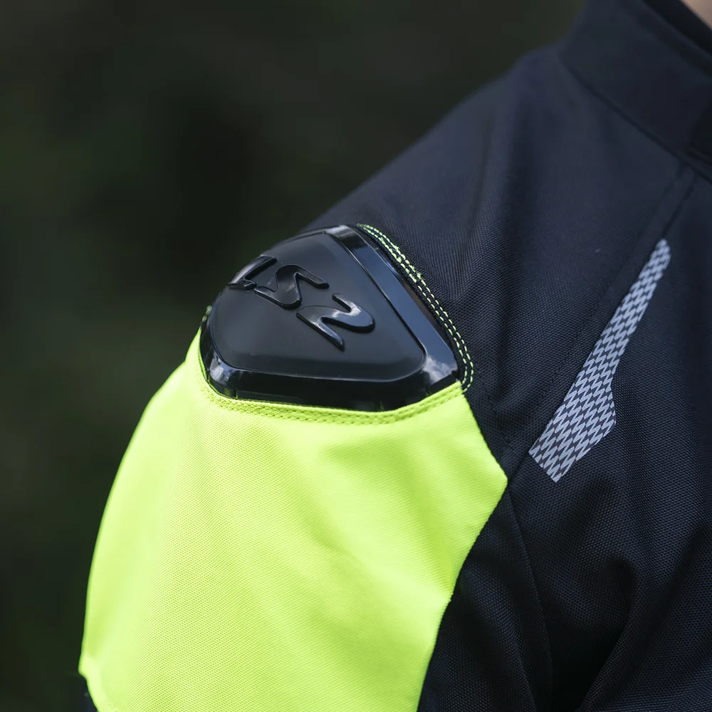 CHAQUETA LS2 ZOOM NEGRA AMARILLA