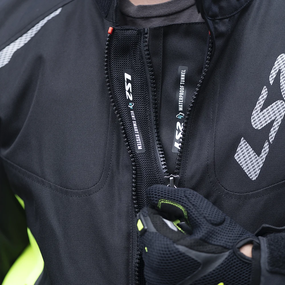 CHAQUETA LS2 ZOOM NEGRA