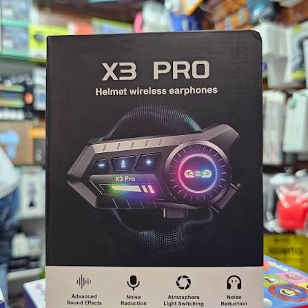 MANOS LIBRES P/CASCOS INTERCOM BLUETOOTH X3 PRO