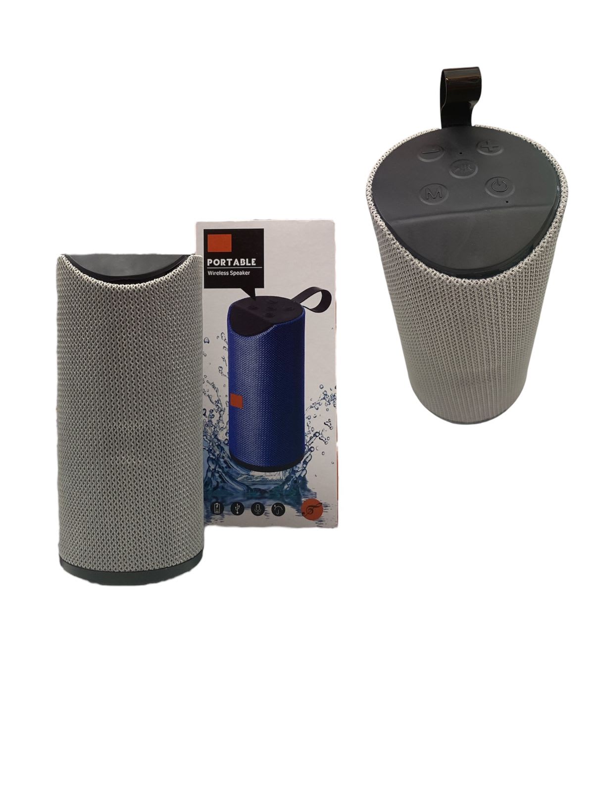 07070 PARLANTE CILINDRICO PORTABLE WIRELESS SPEAKER