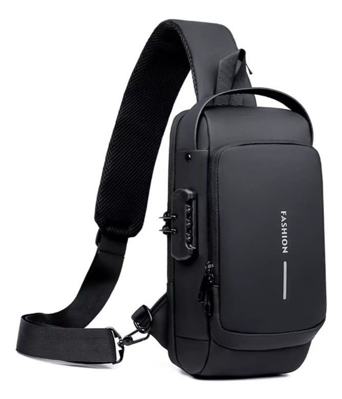 MOCHILA BANDOLERA BANANO IMPERMEABLE 08179