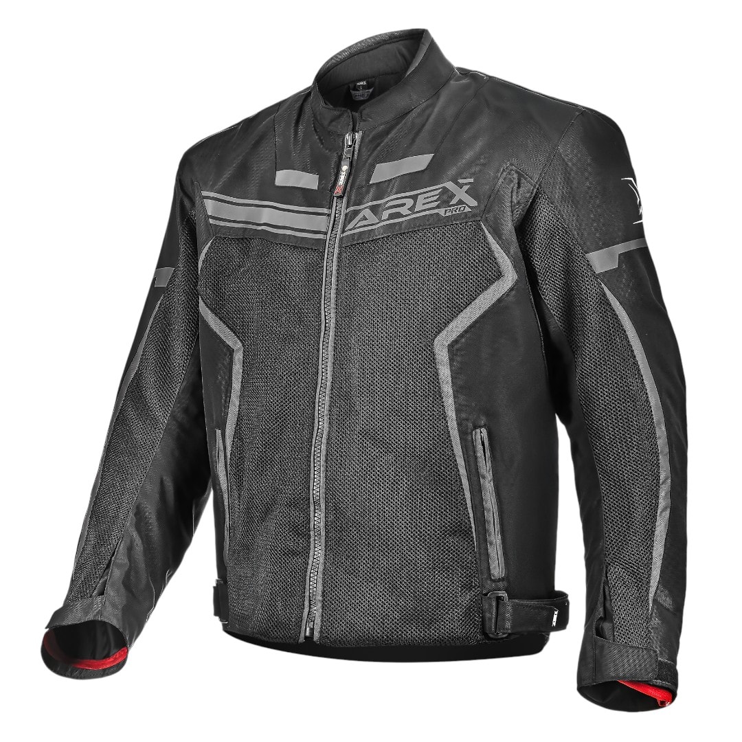 CHAQUETA AREX MR-1121 COOL NEGRO GRIS