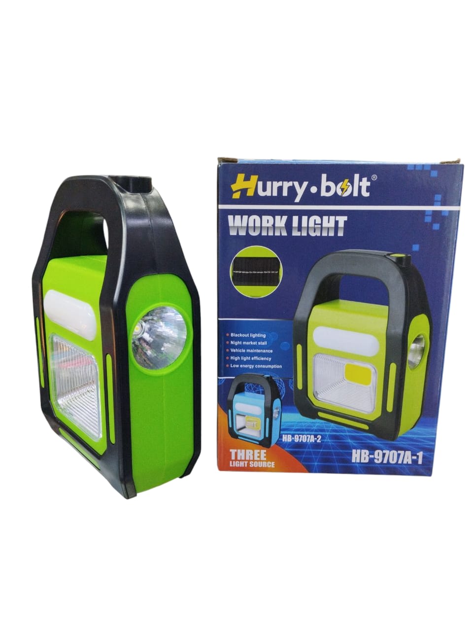 102669 LAMPARA SOLAR 3 MODOS FULL BRILLO MOD HB-9707B