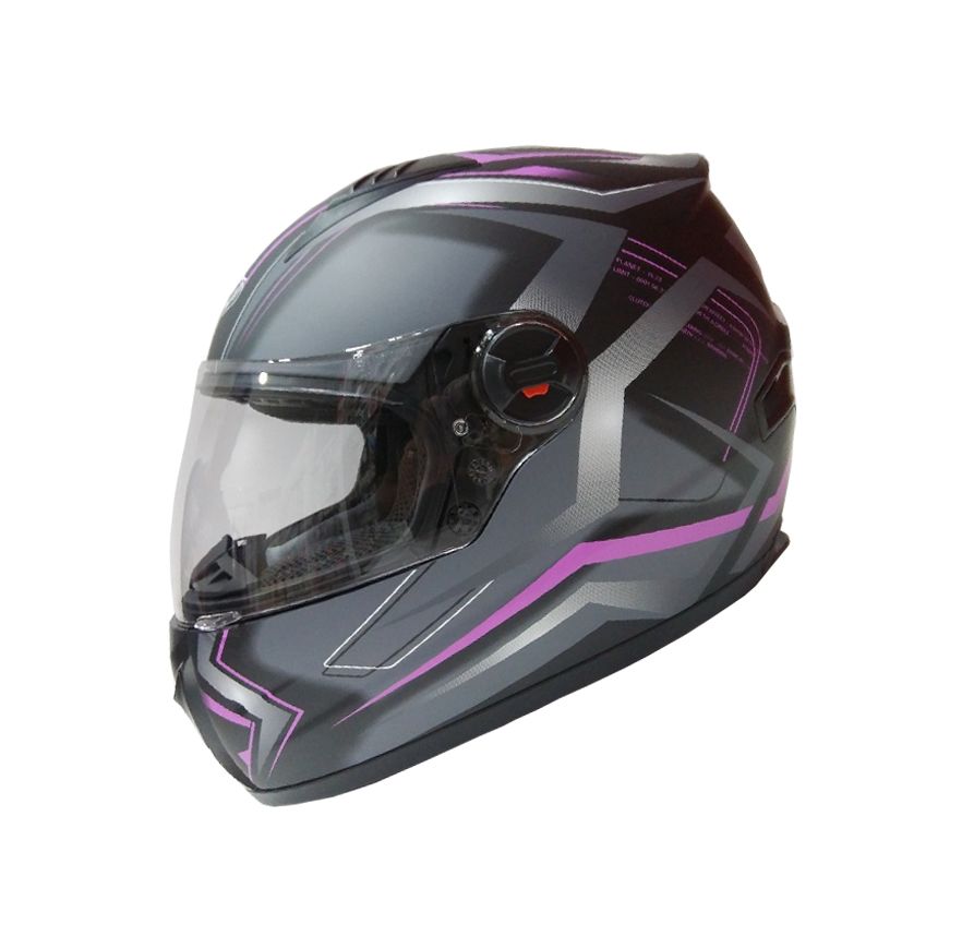 CASCO AREX MR 807 JYH NEGRO TITANIO FUCSIA