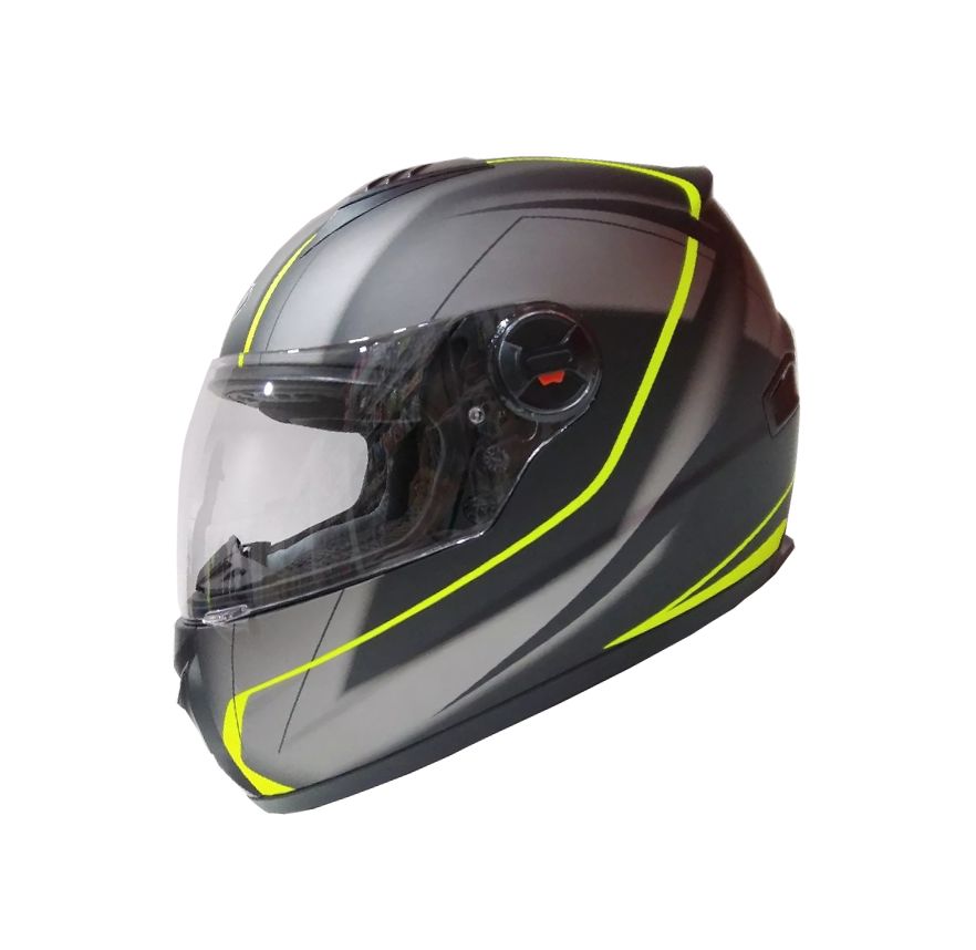 CASCO AREX MR 807 MS NEGRO FLUO AMARILLO
