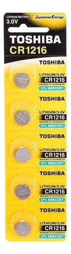 108075 TOSHIBA CR1216 LITHIUM (20)