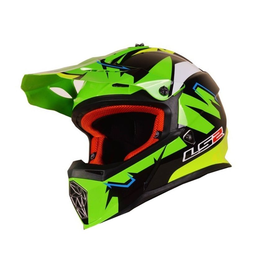 CASCO LS2 MX 437 FAST EXPLOSIVE VERDE