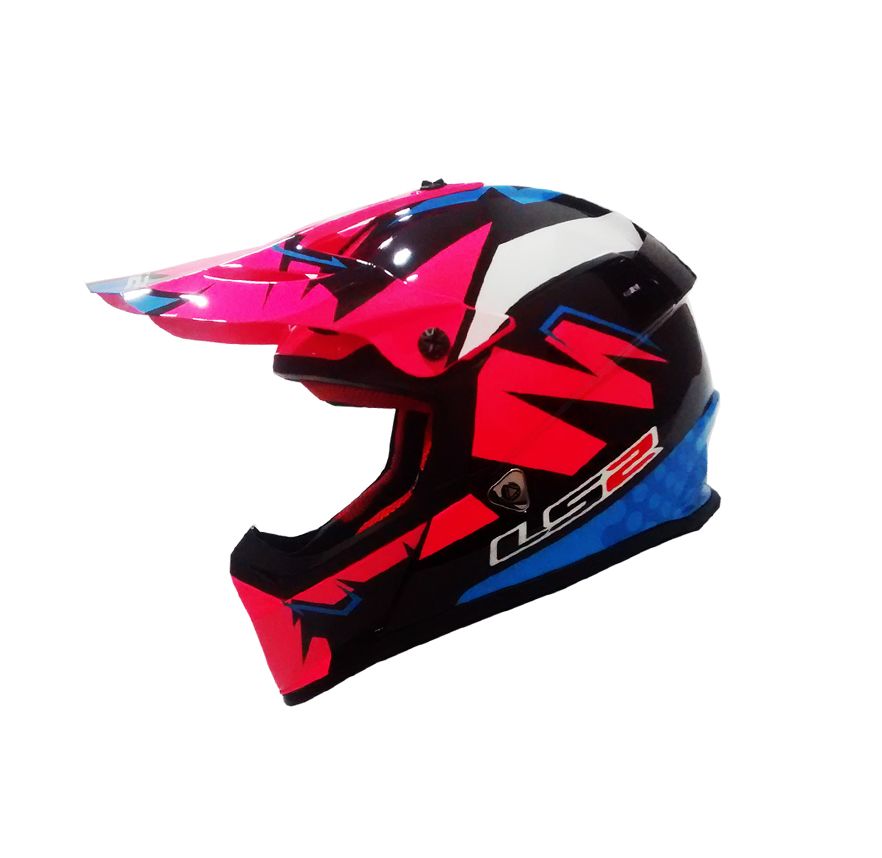 CASCO LS2 MX 437 FAST EXPLOSIVE ROSADO