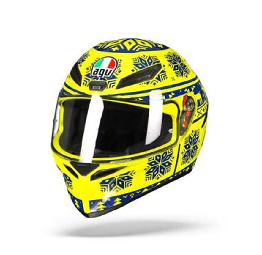 CASCO AGV K1 WINTER TEST ROSSI