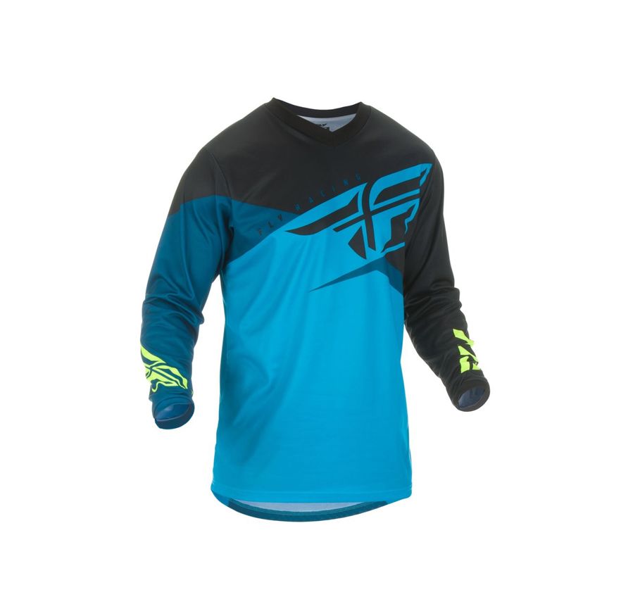 JERSEY FLY F-16 2019 AZUL/NEGRO/HI-VIZ