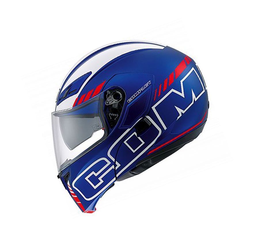 CASCO AGV COMPACT SEATTLE AZUL/BLANCO/ROJO