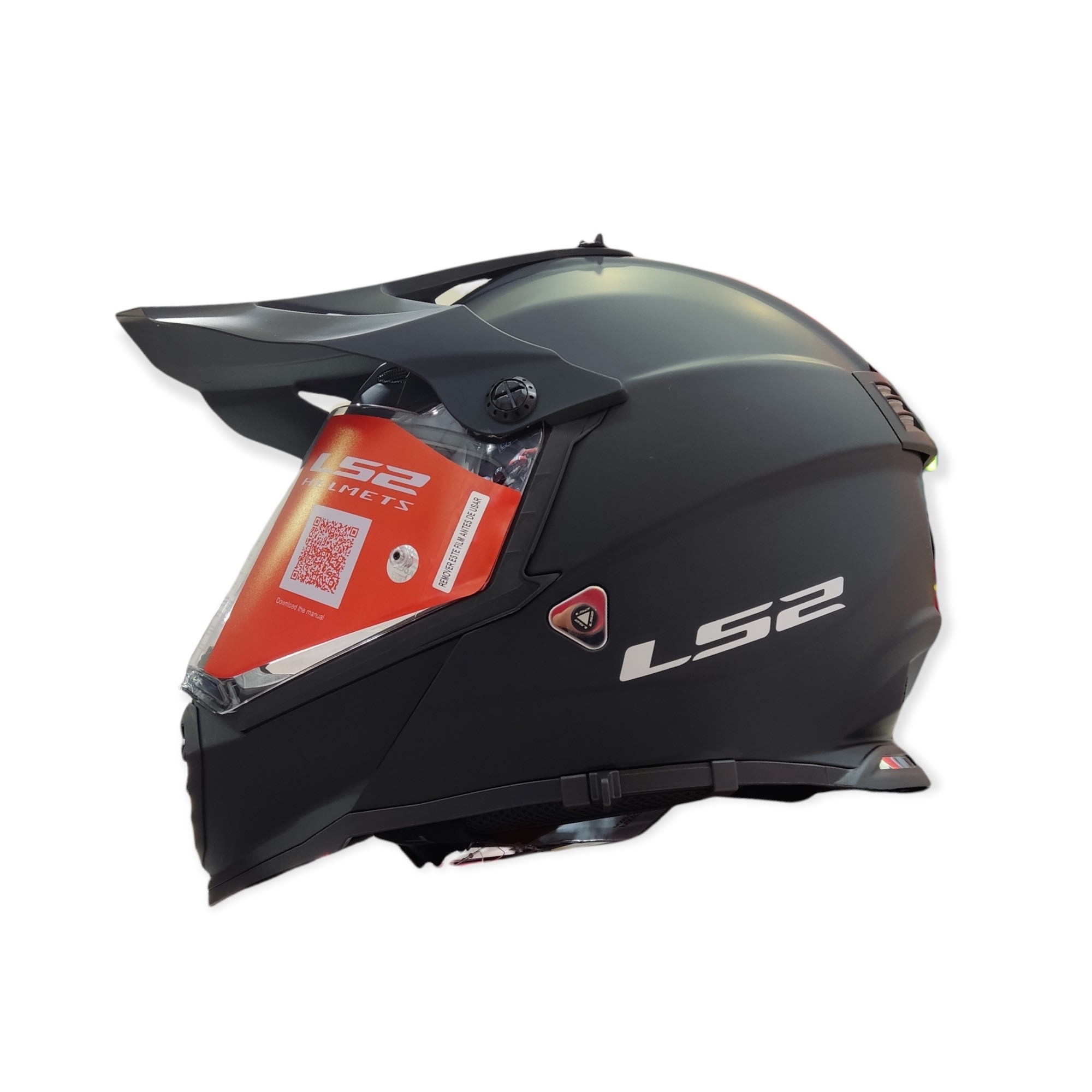 CASCO LS2 MX 436 PIONEER EVO FULL NEGRO MATE