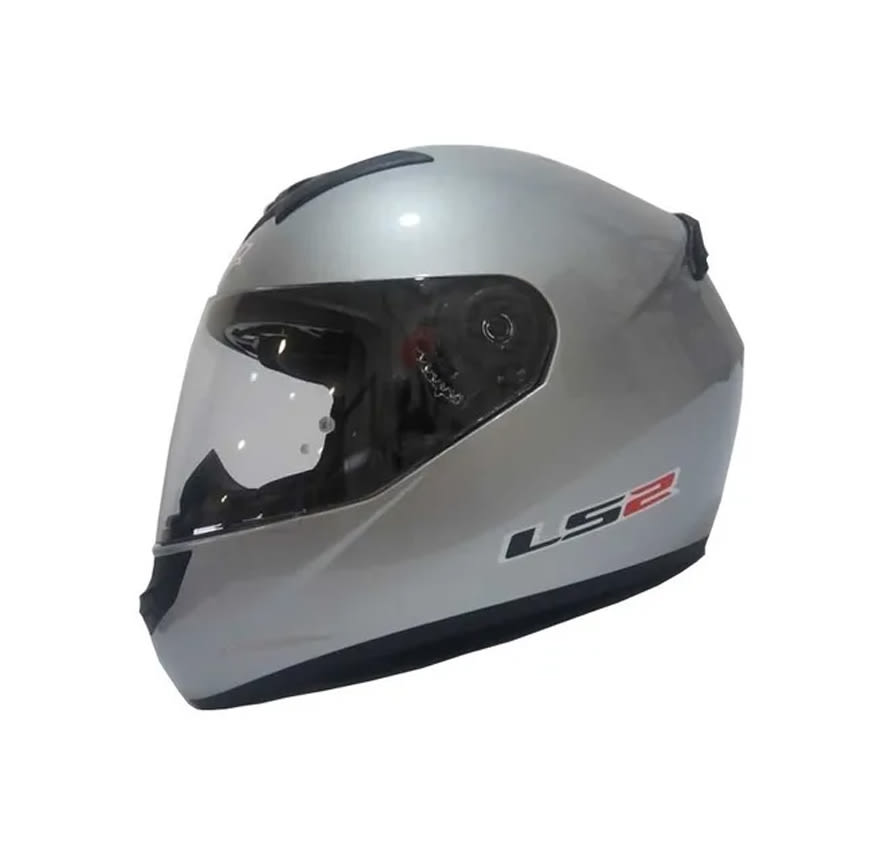 CASCO LS2 FF 352 MONO GRIS (SILVER)