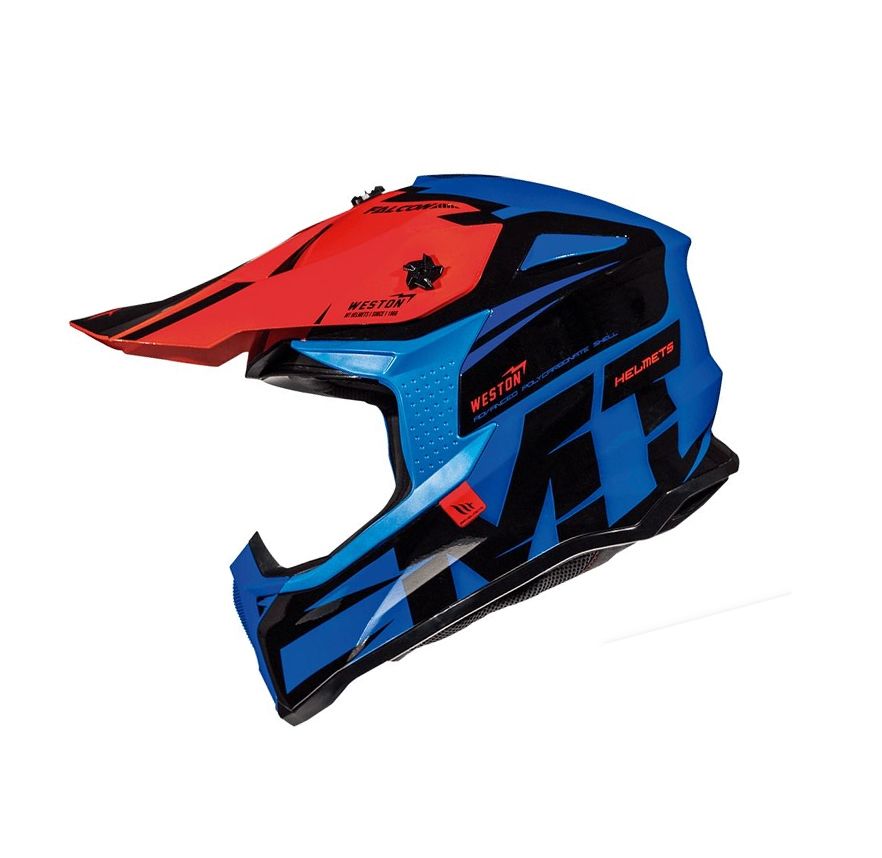 CASCO MT FALCON WESTON B0 AZUL