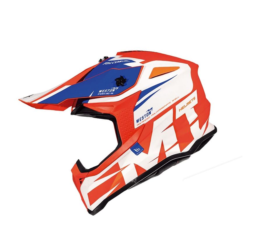 CASCO MT FALCON WESTON A1 NARANJO