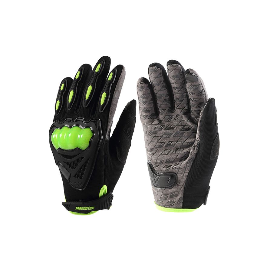 GUANTE NEGRO AMARILLO MR-034