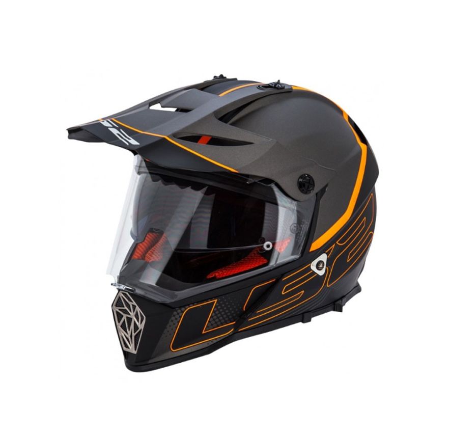 CASCO LS2 MX 436 PIONEER ELEMENT NEG TIT MATTE