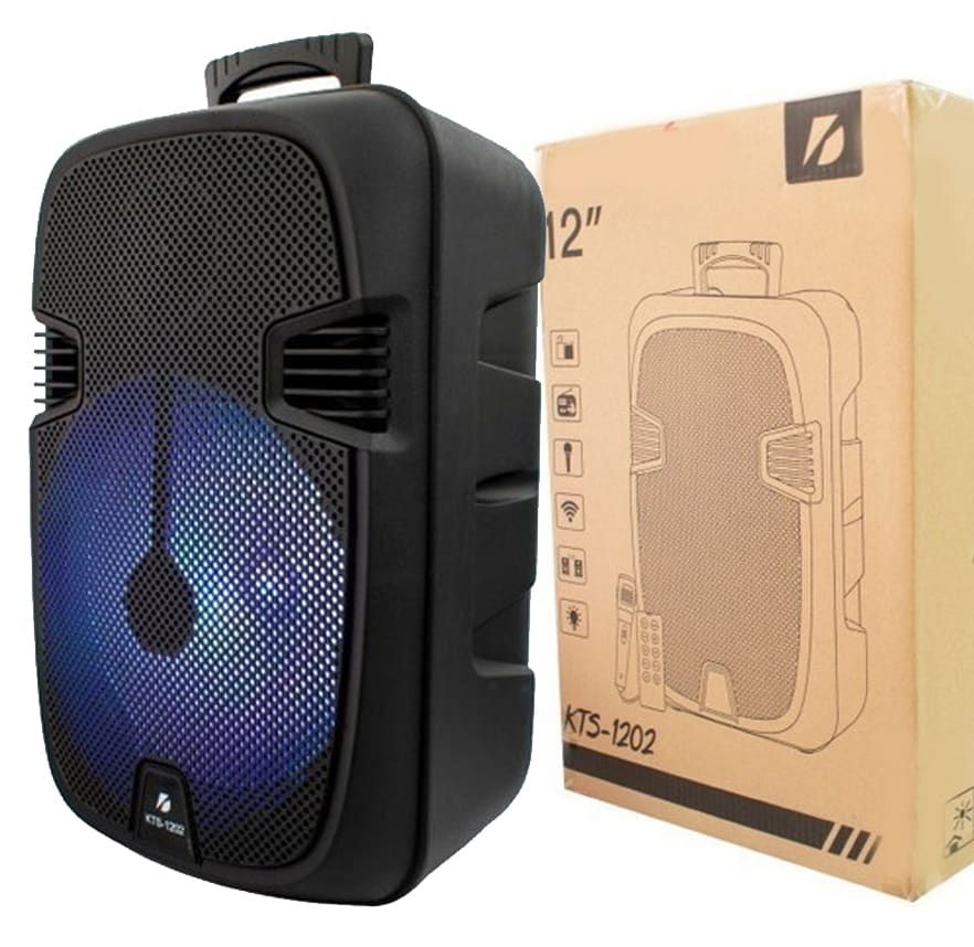 PARLANTE KTS-1202 12" + MICROF + CONTROL MR-120151 (4)