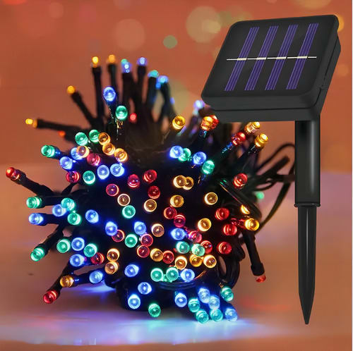 1220003 GUIRNALDA SOLAR MULTICOLOR 200 LED 20M (60)