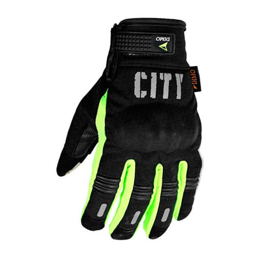GUANTE CITY MR-1220112 NEGRO AMARILLO