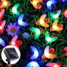 ELEK 122012-2 GUIRNALDA SOLAR ABEJA MULTICOLOR 5M 20LED (60)